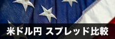 米ドル円（USDJPY）スプレッド徹底比較！国内FX20社以上を掲載、ラージ銘柄も比較