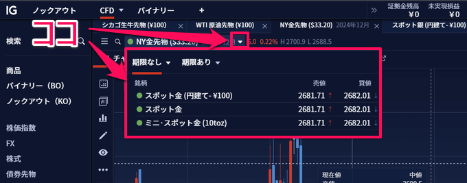 IG証券がゴールド（金）徹底解説！