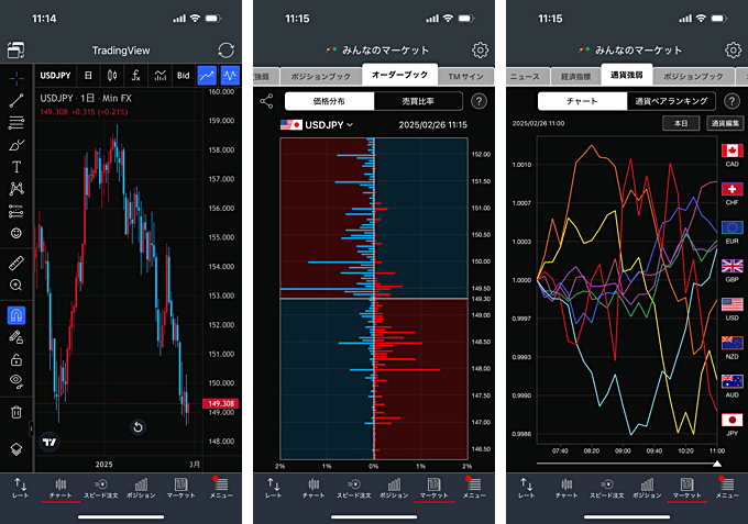 スマホアプリはどっちがいい？